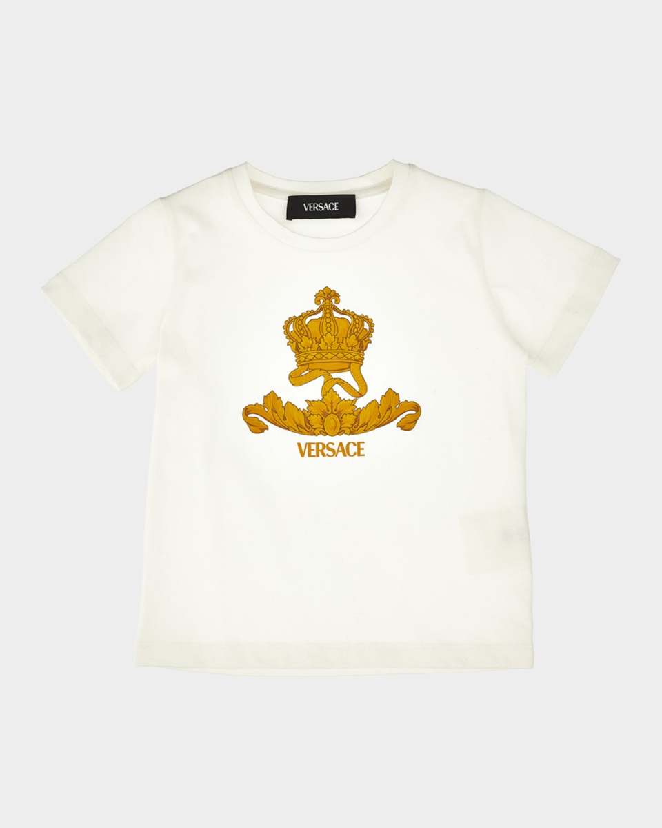 Boy's Barocco Crown T-Shirt, Size 18M-4